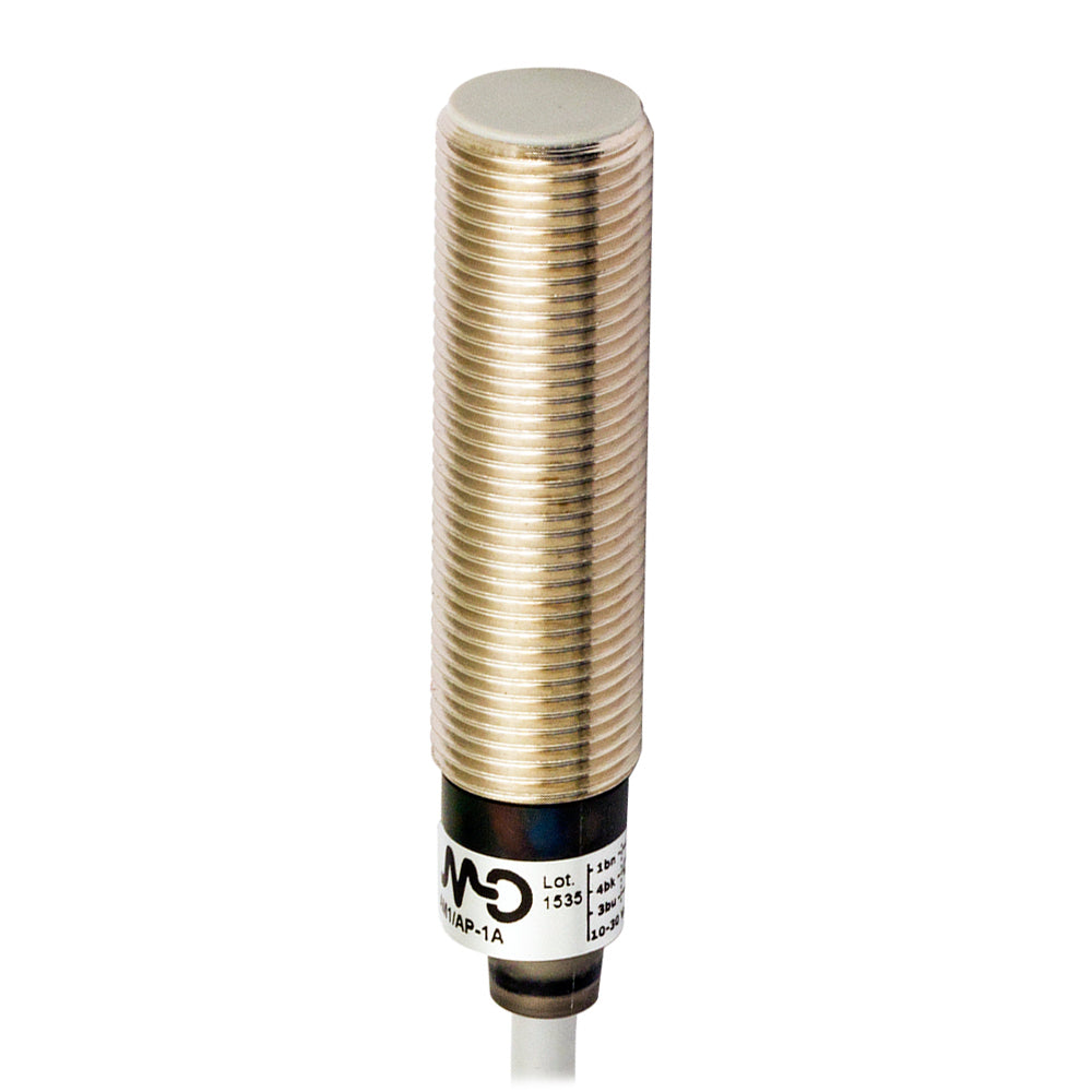 DATASENSING AM1/CP-1A SENSORE INDUTTIVO M12 SCHERMATO PNP NC CAVO 2MT