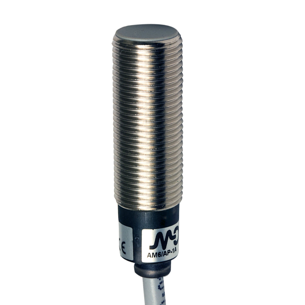DATASENSING AM6/AP-1A SENSORE INDUTTIVO M12 CORTO SCHERMATO PNP NO CAVO