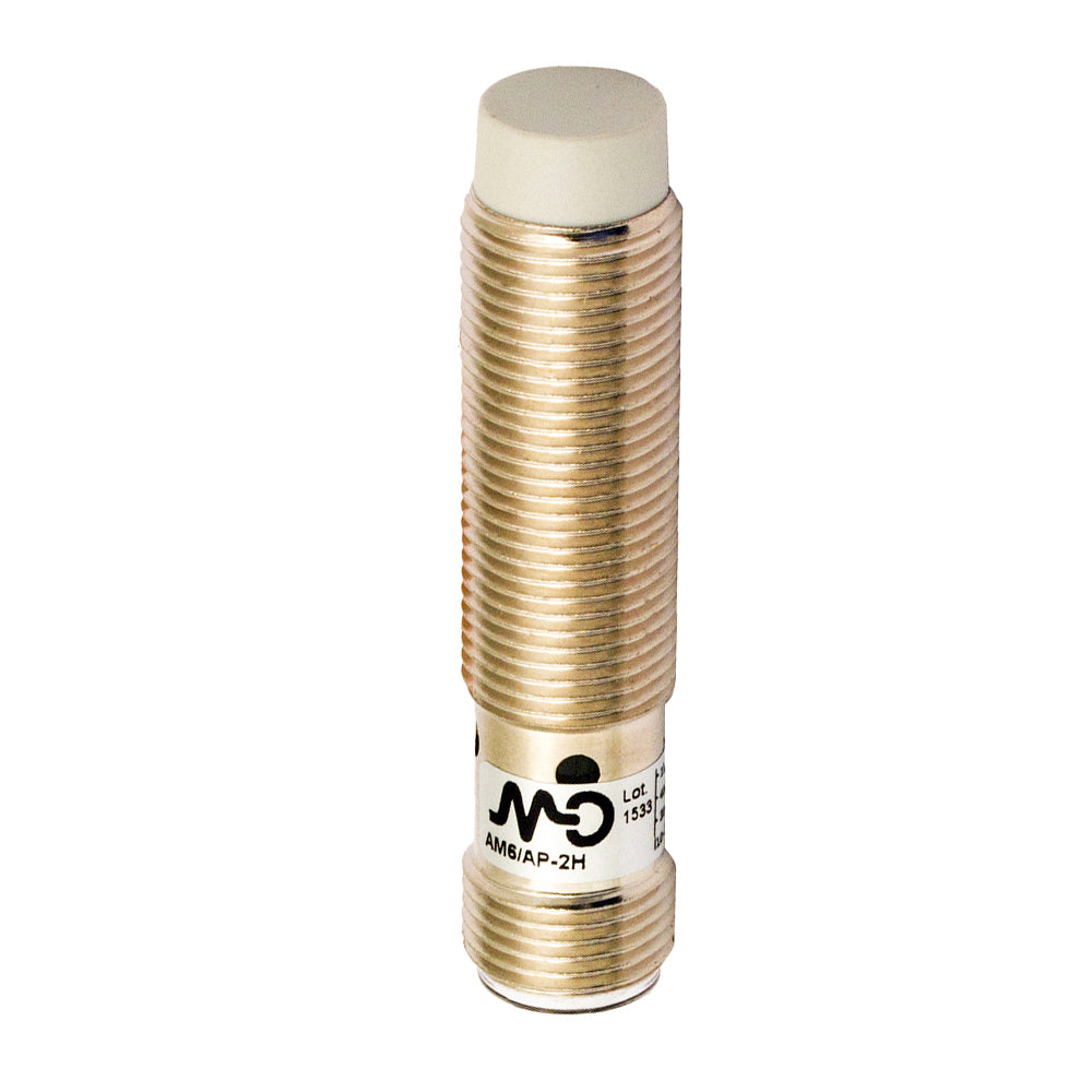 DATASENSING AM6/AP-2H SENSORE IND.M12 CORPO CORTO NO SCHERM.PNP NO CON