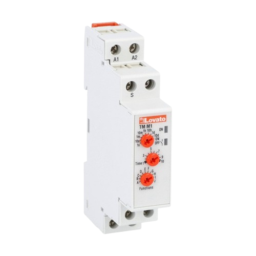 LOVATO TMM1 TEMPORIZZATORE MULTIFUNZIONE MULTISCALA 12-240V