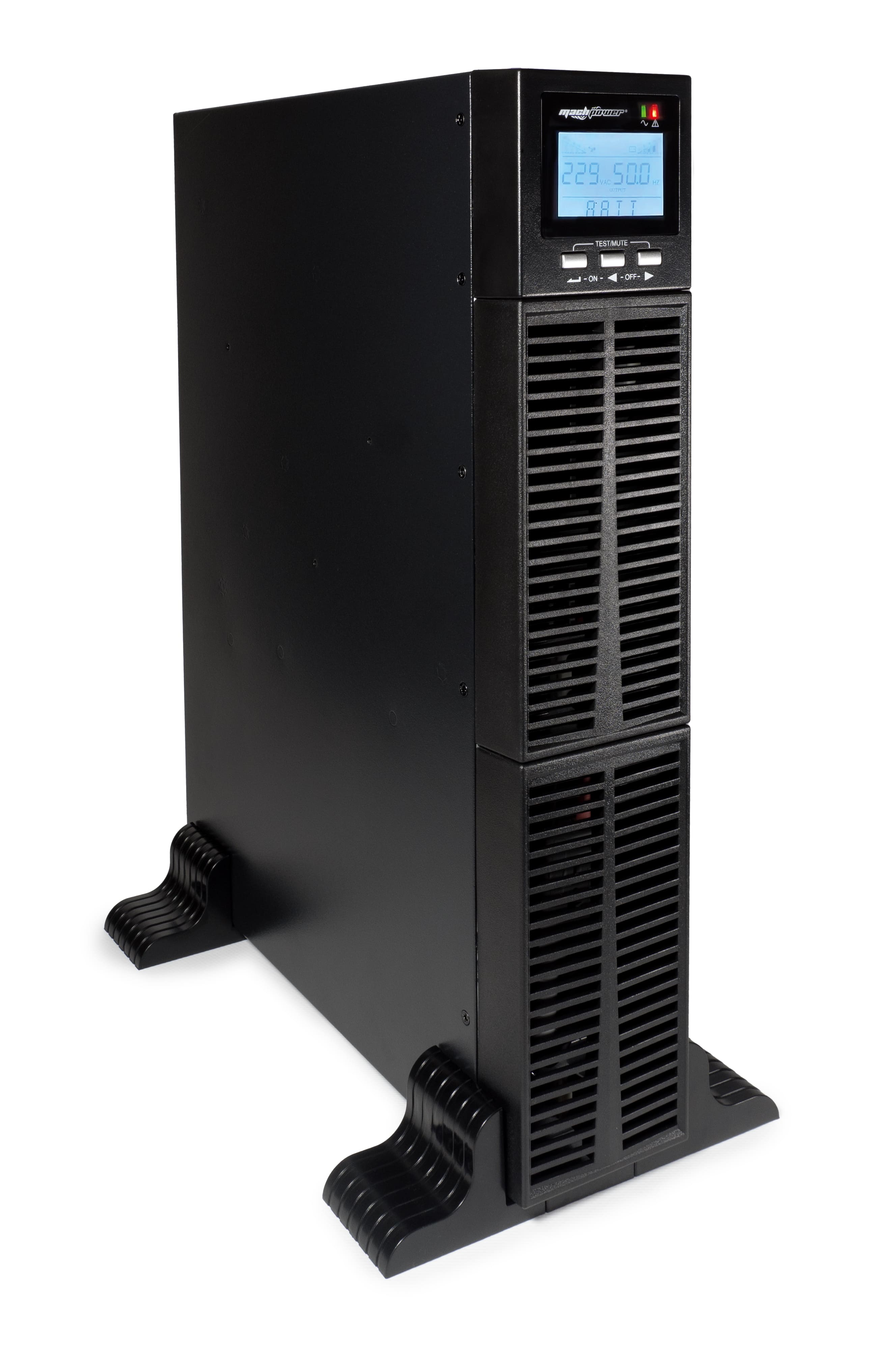 MACH POWER UPS-OLC10DP UPS 1000VA/900WONLINE 2*12V/9Ah 4*IEC COMBO RACK/TOWER