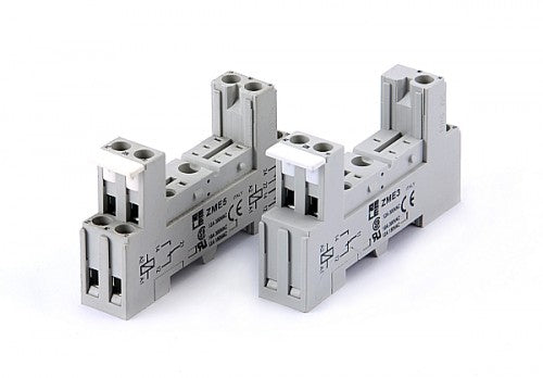 ITALIANA RELE ZME3 ZOCCOLO A VITE 5 PIEDINI X RELE'E31 PASSO 3,5MM