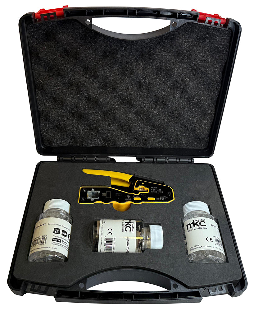 MELCHIONI 495138596 KIT VALIGETTA PINZA -CONNETTORI PASSANTE