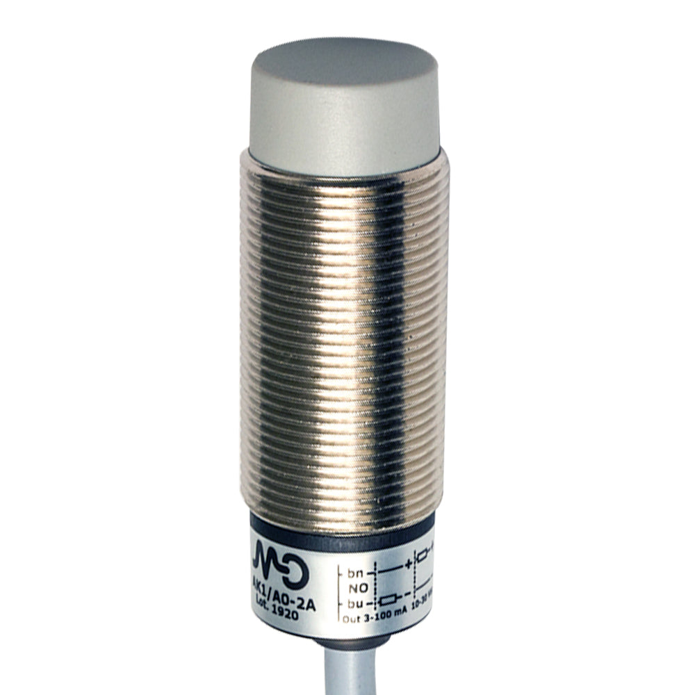 DATASENSING AK1/AP-4A SENSORE INDUTTIVO PNP NO M18 NON SCHERMATO CAVO 2MT