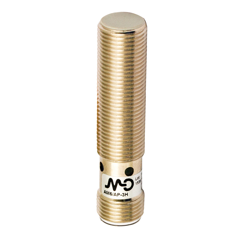 DATASENSING AM6/CP-1H SENSORE INDUTTIVO M12 SCHERMATO PNP NC CONN. M12