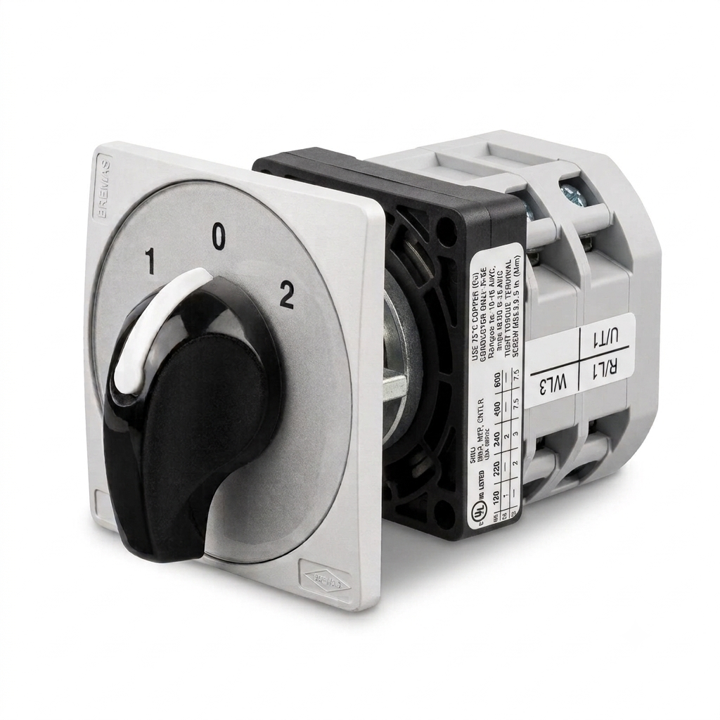 BREMAS CR0160008RT4 INVERTITORE DI MARCIA TRIPOLARE 16A 1-0-2